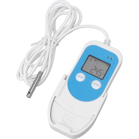 Enregistreur de données numériques de température et d'humidité réutilisable, haute précision, rapport PDF, thermomètre USB pour réfrigérateur, pour la chaîne du froid (1/5)