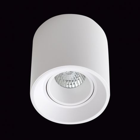 LUMIT ONIRO - Foco de techo en color blanco con bombilla LED incluida en tono cálido 3000ºk