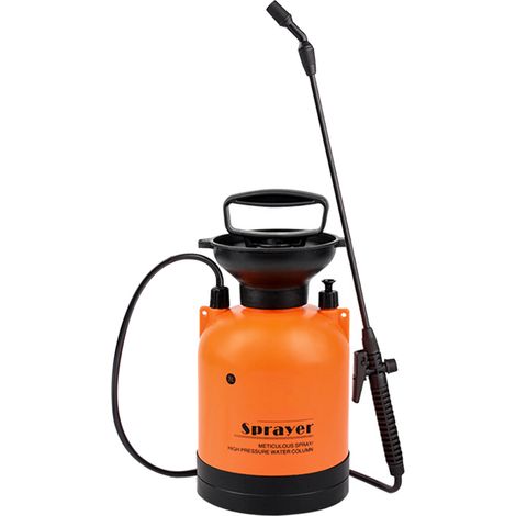 Pulvérisateur de jardin 5L avec lance, brumisateur portatif pour plantes et pelouse, idéal pour l'arrosage, le nettoyage, la fertilisation et la lutte antiparasitaire. (1/2)