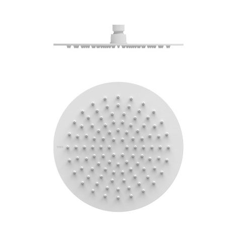 Pommeau de douche Extra-fin diam 250 mm Blanc mat - TRES 134315009BM