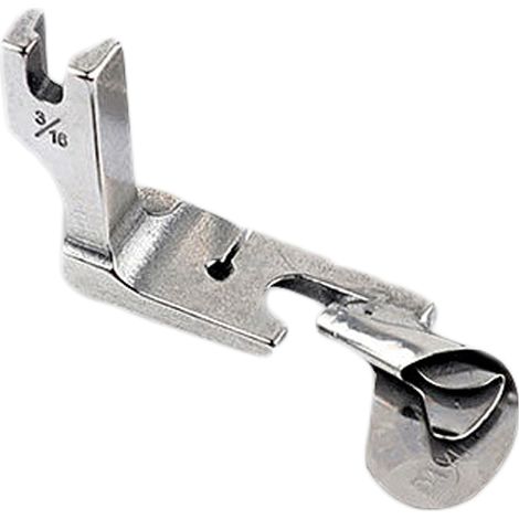 Ourlet Courbe Pied Presseur Machine à Coudre Plat Rouleau Ourlet 3/16 0,8cm Outil Couture (1/3)