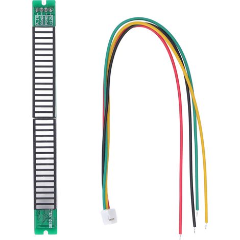 Barre LED 32 LED réactive au son, rythme lumineux, 2 modes ajustables, décoration maison, facile à régler, idéal pour ambiance festive. (1/5)