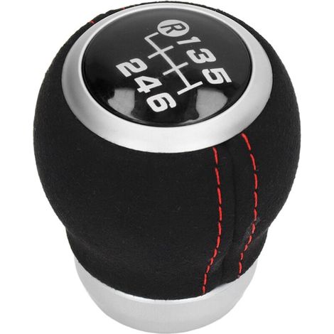 Pomello del cambio manuale a 6 marce FOREHILL per Subaru, ricambi aftermarket per Subaru, nero