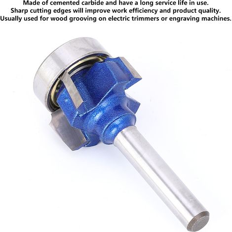 4-schneidige 8-mm-Fräser für Graviermaschinen und elektrische Trimmer (1/5)