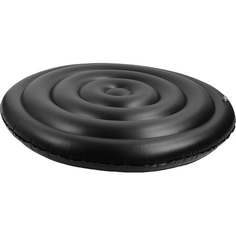 Couvercle de bain à remous gonflable, économie d'énergie, couvercle anti-poussière rond, taille réglable, sans poignée