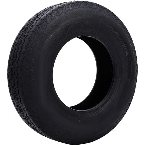 Pneu tubeless 4.80-8 motif sculpture anti-crevaison – Sport remorque voyage camping cargo, roue (1/5)