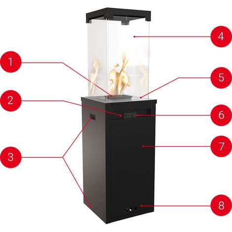 Patio SLC GAS 30/50 mit Abdeckung (1/5)