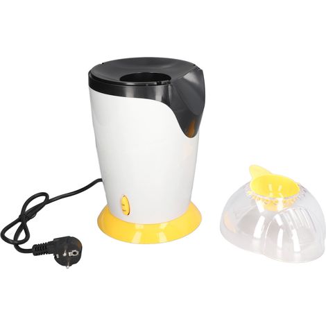 Machine à pop-corn chaude miniature 1200 W, grande capacité 2,5 L, pour les fêtes et événements (prise UE 220 V).