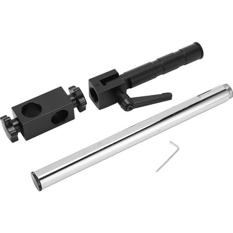 Support de microscope réglable de 25 mm, support de table pour caméras de microscope, usage industriel