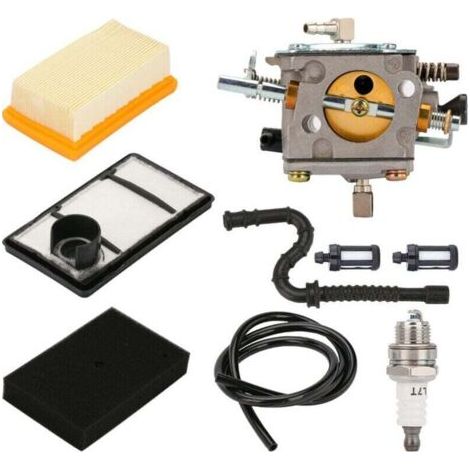 Carburateur pour STIHL TS400 scie à béton Remplace Tillotson HS-274E 4223 120 0652, avec Filtre à air et Bougie d'allumage (1/4)
