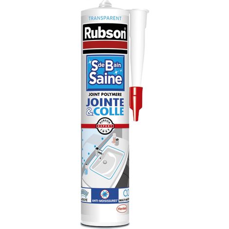 Mastic de fixation RUBSON, transparent, 280 ml