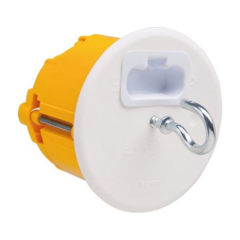 Legrand – Boîtier de protection pour prise électrique DCL Ø 67mm profondeur 50mm – Couvercle DCL – Crochet pour cloison sèche