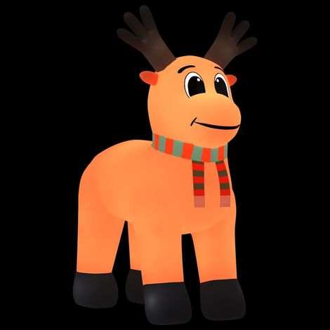 Christmas Inflatable Reindeer with LEDs 400 cm vidaXL (1/5)