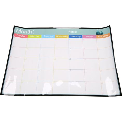 Tableau Blanc MagnéTique EffaçAble Aimants pour Tableau EffaçAble à Sec RéFrigéRateur RéFrigéRateur Liste des Tâches Planificateur Mensuel