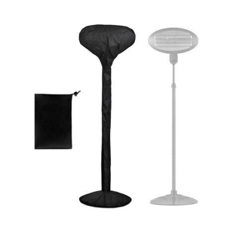 Housse de chauffage électrique entièrement couverte étanche pour jardin, extérieur - Protection universelle contre la poussière, les UV - Avec sac de rangement (noir) (1/5)