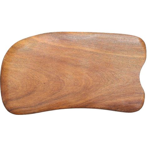 Massage Gua Sha au bois de santal naturel, acupuncture, soins spa, acupression, relaxation musculaire, planche Gua Sha (1/5)