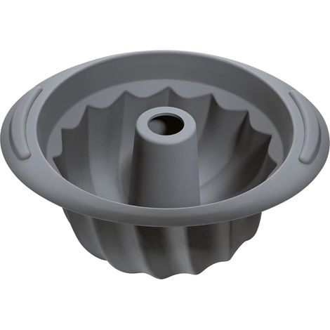 Moule à kougelkklaxon en silicone 22 cm Moule à kougelkkhopp Passe au four, au congélateur, au micro-ondes, à usage alimentaire, passe au lave-vaisselle (1/2)