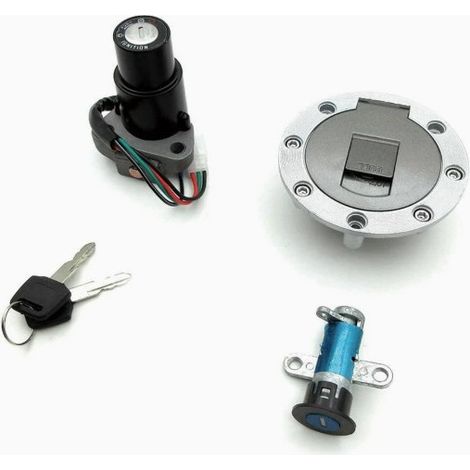 Applicable aux verrous de bouchon de réservoir de carburant des modèles Yamaha TZR125, TZM150, TZR150 et TDM850