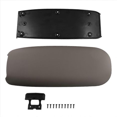 Couvercle d'accoudoir de console centrale de voiture grise de remplacement pour (1/5)