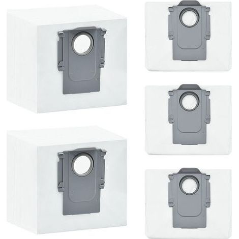 Sacs sous vide grande capacité 3L, lot de 5, Applicable à Roborock S8+ S8 Pro Ultra S8 Maxv Ultra S7 MaxV Ultra S7 Max Ultra S7 Pro Ultra Q7 MAX Q7 MAX+ Q5+ G10s G10Pro G10s Pure G20 T8 (1/5)