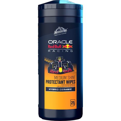 Red Bull Racing Salviette Per Interni Auto / Tubo Con 2 Confezioni / Pulizia Cruscotto E Superfici / Rimuove Sporco E Polvere Senza Aloni (1/3)