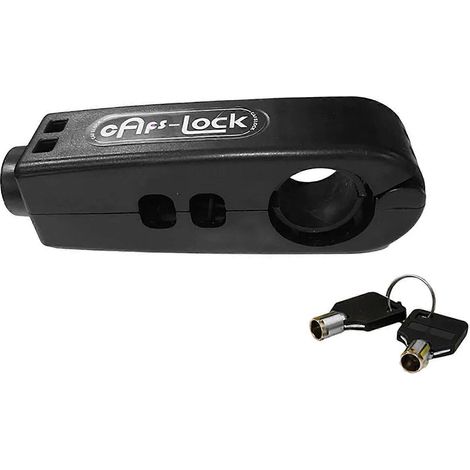 Antivol de poignée de sécurité robuste pour moto, universel et facile à utiliser, idéal pour les accessoires de moto et la protection des scooters (noir) (1/5)
