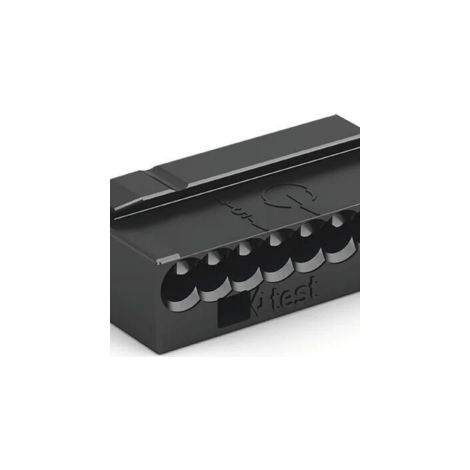 Borne MICRO pour boîte de dérivation série 243 pour 4 bornes en bleu foncé