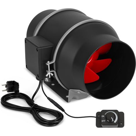 TolleTour Rohrventilator 150 mm mit Drehzahlregler für Zu- und Abluft (1/5)