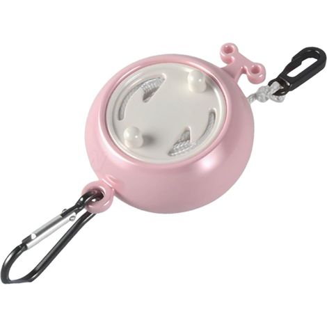 Corde à linge rétractable d'extérieur, longueur réglable, portable, idéale pour les voyages, le camping et la randonnée. (1/4)