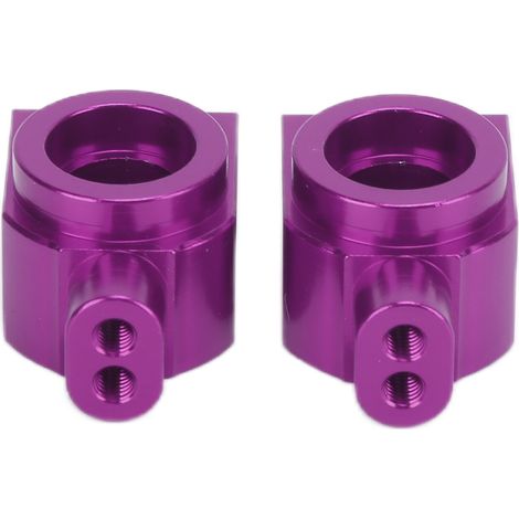 supports d'essieu arrière en alliage d'aluminium pour voiture RC WLToys 104001 1/10 (violet) (1/5)