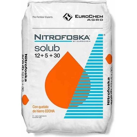 Löslicher Dünger Nitrofoska 12-5-30, 25 kg. Effektiver und schnell wirkender Dünger für Pflanzen