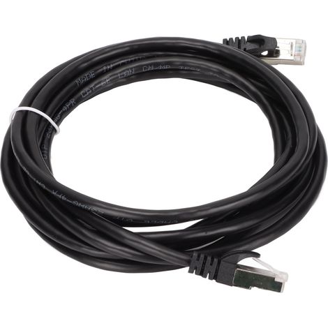 Câble Ethernet Cat 6 avec protection EMI, faible perte de retour, débit de 10 Gbit/s, connecteur RJ45, cordon Internet pour PC, 3 mètres