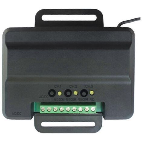 Récepteur universel LiftMaster 315/390 MHz pour ouvre-portes de garage et portails, compatible avec la plupart des motorisations de portes commerciales. (1/5)