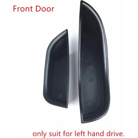 Boîte de rangement pour poignée de porte avant (compatible Mercedes-Benz GLC Classe C W205 2015-2018) - Accessoires de rangement et d'habillage pour voiture (1/5)