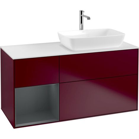Villeroy & Boch G801HGHB Meuble sous-lavabo Finion G80 (1/2)