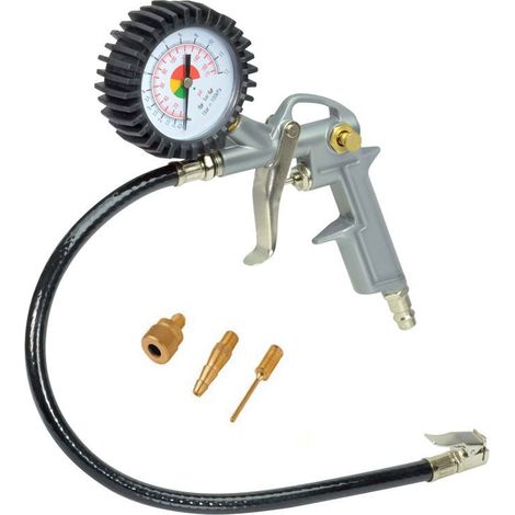 Kit 4 accesorios herramientas neumáticas Stanley para compresor de aire (1/2)