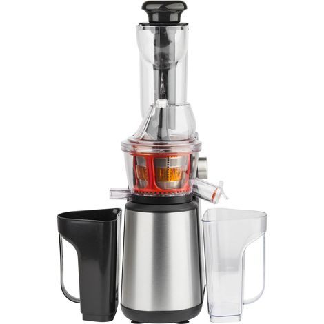 HKoenig GSX18 - Licuadora para fruta y verdura de prensado en frio, extractor de jugos vertical, 400 W, 1 l .