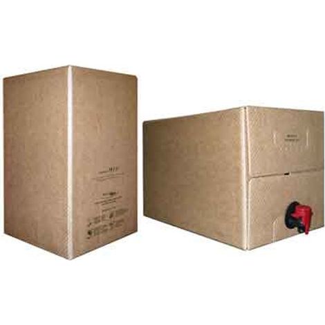 CONTENITORE PER VINI CON RUBINETTO 'BAG IN BOX' 3 lt