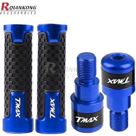 Motorrad-Brems- und Kupplungshebel, Lenkergriffe, Lenkerenden für Yamaha TMAX500 T-MAX 500 2001 2002 2003 2004 2005 2006 2007 – Blau