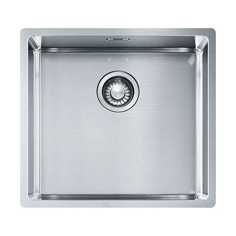 Franke BXX 110-45/BXX 210-45. Tipo di lavello: Lavello montato su piano, Forma del lavandino: Quadrato, Materiale del lavandino: Acciaio inox. Larghezza: 490 mm, Profon... - BXX21011045 - 127.0369.250 (1/2)