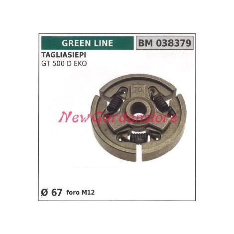 Frizione completa GREEN LINE motore tagliasiepe GT 500D EKO Ø 67 038379