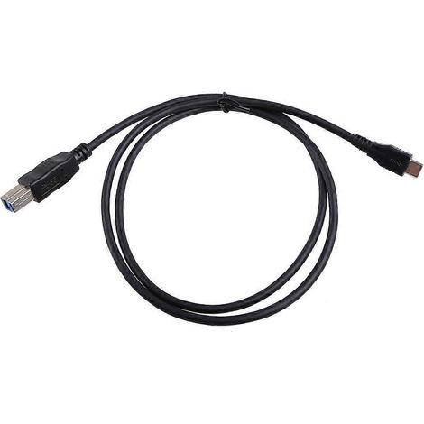 Câble d'imprimante USB Type-C vers USB-B 3.0 5 Gb/s à haut débit pour scanner (1/5)