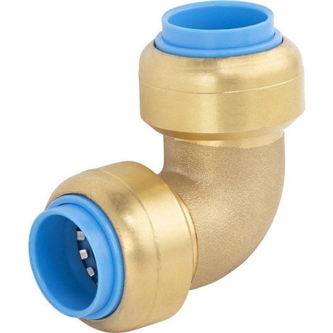 Gomito di uguale diametro. ottone da 12 mm QUICK PLOMBERIE