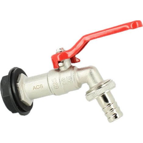 Robinet ECO laiton 15 mm pour Récupérateur Eau Pluie