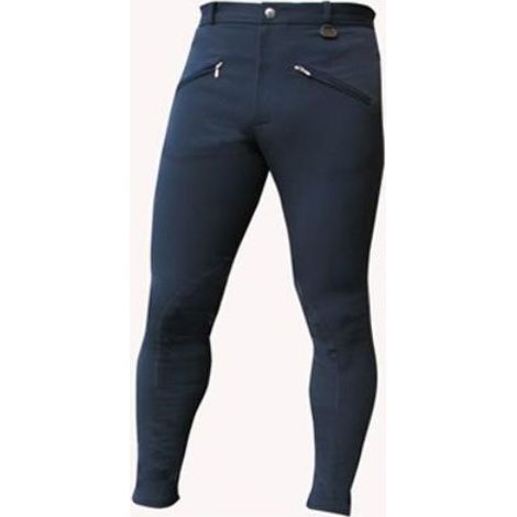 ITA 46, Beige: Pantalon d'équitation homme multi stretch avec poches zippées