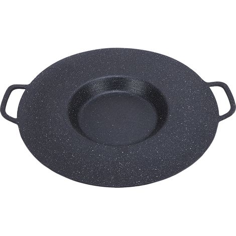 Poêle à griller ronde antiadhésive en alliage d'aluminium, poêle à frire en métal pour le Camping, la cuisine à domicile (1/5)