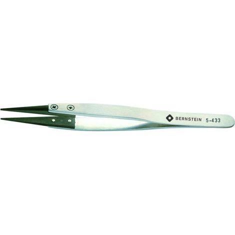 Bernstein, Pinzette Carbofib punte strette 5-433 lunghezza 125 mm (1/2)