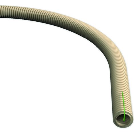 Gaine TIIB - Avec tire-fils - ∅ 20 mm - Couronne de 100 m - Ivoire RAL1015 - Sevvo expert - b34420 - IBOCO (1/3)