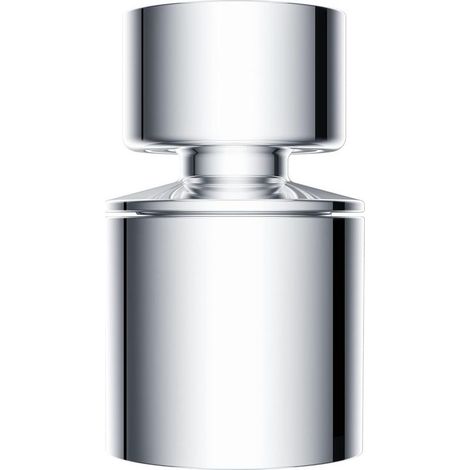 (27.6×27.6×66)Mousseur Robinet 22mm de Cuisine Économiseur d'eau Double Fonction Rotation à 360 Degrés avec 5 Adaptateurs (1/5)