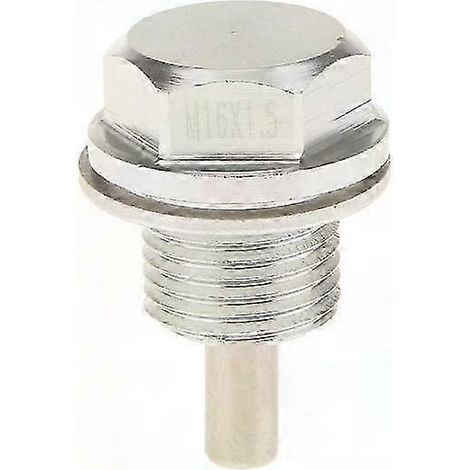 Bouchon de vidange d'huile moteur anodisé M16x1,5 - Lot de 3 pour voiture, camion, moto, avec filetage précis, étanche et robuste, remplacement direct, accessoire auto durable (1/5)